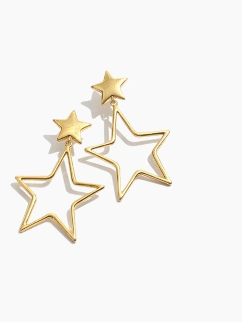 Madewell Big Star Drop Earrings